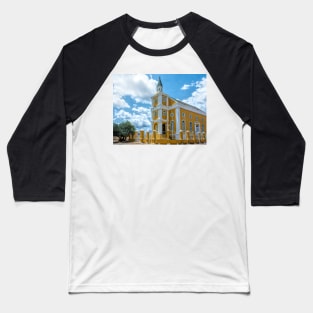 The Temple Emanu-El Willemstad Curacao Baseball T-Shirt